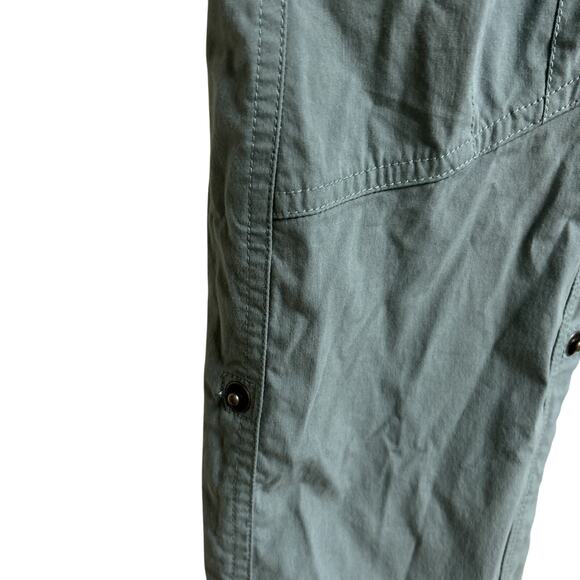 Kuhl Splash Roll Up Cargo Pants Women’s Size 6 Reg Outdoor Hiking Teal Blue - Picture 4 of 12